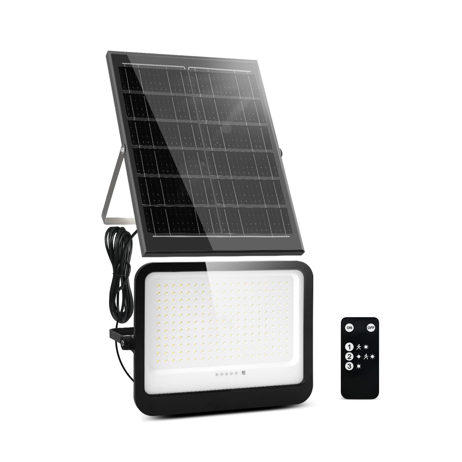 Leddictive LED Solar Lights Outdoor 7000K, 3500LM Solar Powered